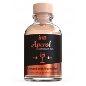 Массажный гель с согревающим эффектом Aperol - 30 мл. - INTT - купить с доставкой в Ставрополе