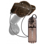 Дымчатый вибростимулятор головки пениса Dual Vibrating Head Teaser - Pipedream - в Ставрополе купить с доставкой