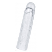 Прозрачная насадка-удлинитель Flawless Clear Penis Sleeve Add 1 - 15,5 см. - Lovetoy - в Ставрополе купить с доставкой