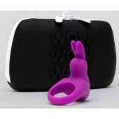 Фиолетовое эрекционное виброкольцо Happy Rabbit Cock Ring Kit - Happy Rabbit - в Ставрополе купить с доставкой