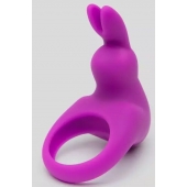 Фиолетовое эрекционное виброкольцо Happy Rabbit Cock Ring Kit - Happy Rabbit - в Ставрополе купить с доставкой