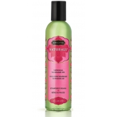 Массажное масло Naturals Strawberry Dreams с ароматом клубники - 236 мл. - Kama Sutra - купить с доставкой в Ставрополе