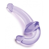 Фиолетовый безремневой страпон Strapless Strap-On - Lux Fetish - купить с доставкой в Ставрополе