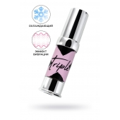 Возбуждающий гель с эффектом вибрации и охлаждения Triple X 3 in 1 Unisex Pleasure Enhancer Gel - 15 мл. - Secret Play - купить с доставкой в Ставрополе