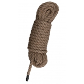 Пеньковая веревка для связывания Hemp Rope - 5 м. - Easy toys - купить с доставкой в Ставрополе