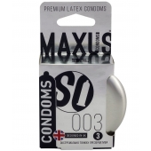 Экстремально тонкие презервативы в железном кейсе MAXUS Extreme Thin - 3 шт. - Maxus - купить с доставкой в Ставрополе