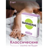 Классические презервативы Bariera Classic - 3 шт. - Bariera - купить с доставкой в Ставрополе