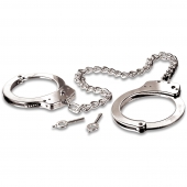 Металлические наручники Metal Leg Cuffs - Pipedream - купить с доставкой в Ставрополе