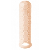 Телесный фаллоудлинитель Homme Long - 15,5 см. - Lola Games - в Ставрополе купить с доставкой