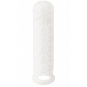 Белый фаллоудлинитель Homme Long - 15,5 см. - Lola Games - в Ставрополе купить с доставкой