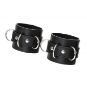 Черные наручники Anonymo на сцепке - ToyFa - купить с доставкой в Ставрополе
