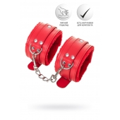 Красные оковы Anonymo из искусственной кожи - ToyFa - купить с доставкой в Ставрополе
