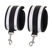 Серебристо-черные оковы Anonymo - ToyFa - купить с доставкой в Ставрополе