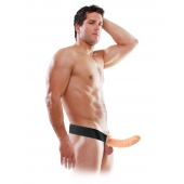 Полый страпон 8  Hollow Strap-On телесного цвета - 19 см. - Pipedream - купить с доставкой в Ставрополе