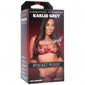 Мастурбатор-вагина Karlee Grey ULTRASKYN Pocket Pussy - Doc Johnson - в Ставрополе купить с доставкой