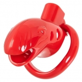 Красный мужской пояс верности из пластика - ToyFa - купить с доставкой в Ставрополе