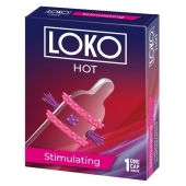 Стимулирующая насадка на пенис LOKO HOT с возбуждающим эффектом - Sitabella - в Ставрополе купить с доставкой