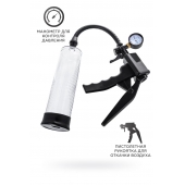 Прозрачная механическая помпа для пениса Viggo - Sexus - в Ставрополе купить с доставкой