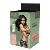 Телесный мастурбатор-вагина Olivia - Dream Toys - в Ставрополе купить с доставкой
