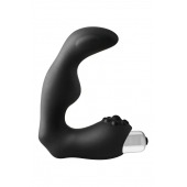 Черный вибромассажер простаты FantASStic Vibrating Prostate Massager - 11,3 см. - Dream Toys - в Ставрополе купить с доставкой