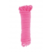 Розовая веревка для связывания Sweet Caress Rope - 10 метров - Sweet Caress - купить с доставкой в Ставрополе