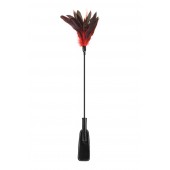 Стек-щекоталка Sweet Caress Feather Whip - 58 см. - Sweet Caress - купить с доставкой в Ставрополе