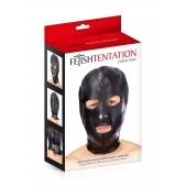 Маска-шлем с прорезями для глаз и рта - Fetish Tentation - купить с доставкой в Ставрополе
