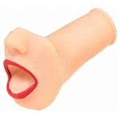 Мастурбатор-ротик с алыми губами - ToyFa - в Ставрополе купить с доставкой