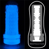Светящийся в темноте мастурбатор Lumino Play Masturbator Ribbed - Lovetoy - в Ставрополе купить с доставкой