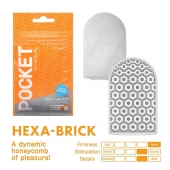 Карманный мастурбатор HEXA-BRICK - Tenga - в Ставрополе купить с доставкой