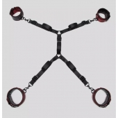 Изысканный набор фиксаций на кровати Reversible Under Mattress Restraint Set - Fifty Shades of Grey - купить с доставкой в Ставрополе