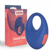 Синее эрекционное кольцо RRRING Casual Date Cock Ring - FeelzToys - в Ставрополе купить с доставкой