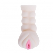 Рифленый мастурбатор-вагина из реалистичного материала - Baile - в Ставрополе купить с доставкой