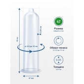 Презервативы MY.SIZE размер 47 - 3 шт. - My.Size - купить с доставкой в Ставрополе
