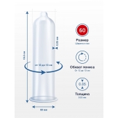 Презервативы MY.SIZE размер 60 - 3 шт. - My.Size - купить с доставкой в Ставрополе Презервативы MY.SIZE размер 60 - 3 шт. - My.Size - купить с доставкой в Ставрополе