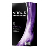 Презервативы с утолщённой стенкой VITALIS PREMIUM strong - 12 шт. - Vitalis - купить с доставкой в Ставрополе