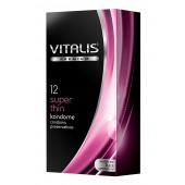 Ультратонкие презервативы VITALIS PREMIUM super thin - 12 шт. - Vitalis - купить с доставкой в Ставрополе