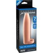 Телесная насадка Real Feel Enhancer XL - 17 см. - Pipedream - в Ставрополе купить с доставкой