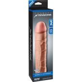 Телесная насадка Fantasy X-tensions Perfect 2  Extension - 20,3 см. - Pipedream - в Ставрополе купить с доставкой