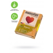 Экологически чистые презервативы Masculan Organic - 3 шт. - Masculan - купить с доставкой в Ставрополе