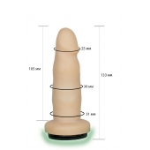 Телесная насадка Harness - 13,3 см. - LOVETOY (А-Полимер) - купить с доставкой в Ставрополе