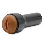 Коричневый мастурбатор-вагина Feel Stroker - Kiiroo - в Ставрополе купить с доставкой
