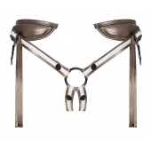 Бронзовый пояс для насадок Desirous Harness - Strap-on-me - купить с доставкой в Ставрополе