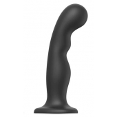 Черная насадка Strap-On-Me Dildo Plug P G size XXL - Strap-on-me - купить с доставкой в Ставрополе