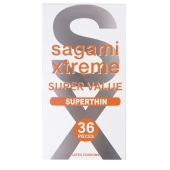 Ультратонкие презервативы Sagami Xtreme Superthin - 36 шт. - Sagami - купить с доставкой в Ставрополе