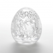 Мастурбатор-яйцо Keith Haring EGG DANCE - Tenga - в Ставрополе купить с доставкой