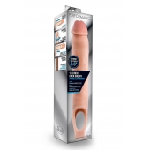 Телесная насадка на пенис 11.5 Inch Cock Sheath Penis Extender - 29,2 см. - Blush Novelties - в Ставрополе купить с доставкой