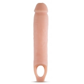 Телесная насадка на пенис 11.5 Inch Cock Sheath Penis Extender - 29,2 см. - Blush Novelties - в Ставрополе купить с доставкой