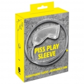Прозрачная насадка на пенис Piss Play Sleeve для игр с мочеиспусканием - Orion - купить с доставкой в Ставрополе
