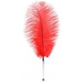 Красное страусовое пёрышко - ToyFa - купить с доставкой в Ставрополе